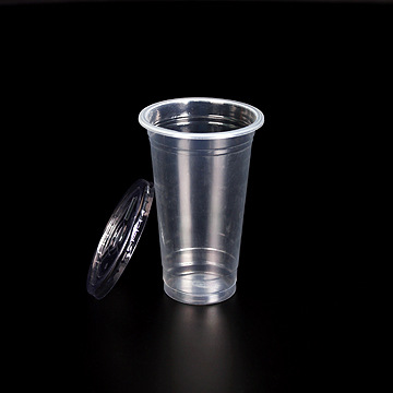 一次性pp吸塑360光杯 果汁杯 奶茶杯 饮水杯 冷热饮品杯
