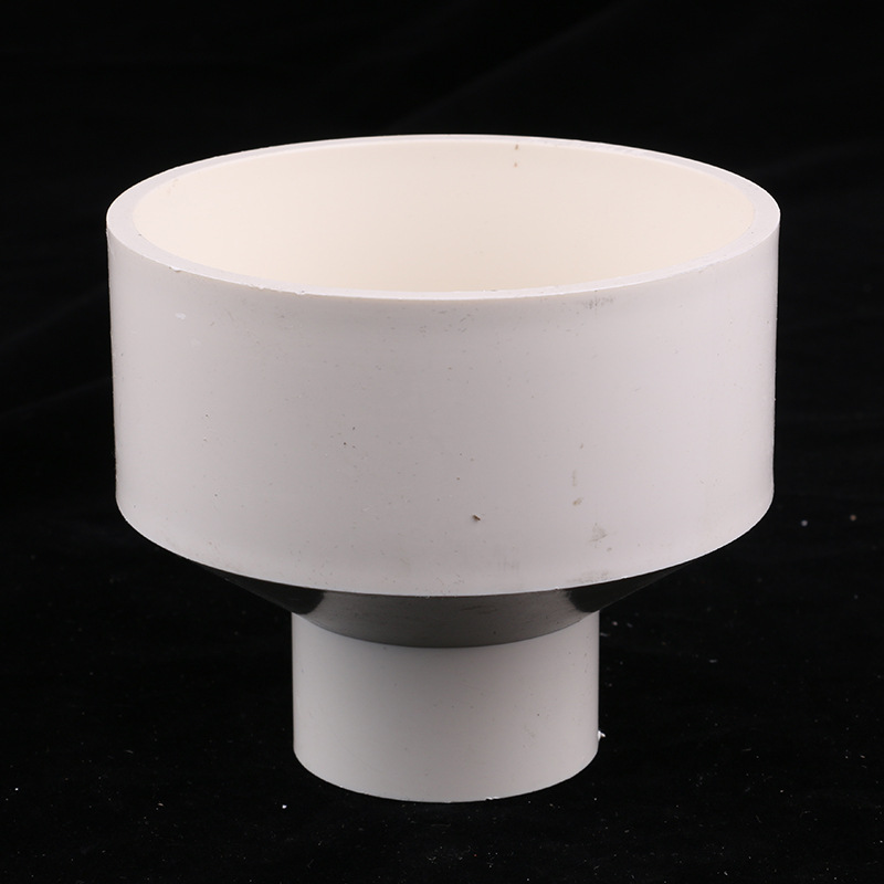 批发pvc白色异径直接 pvc异径直接 工程pvc管异径接头