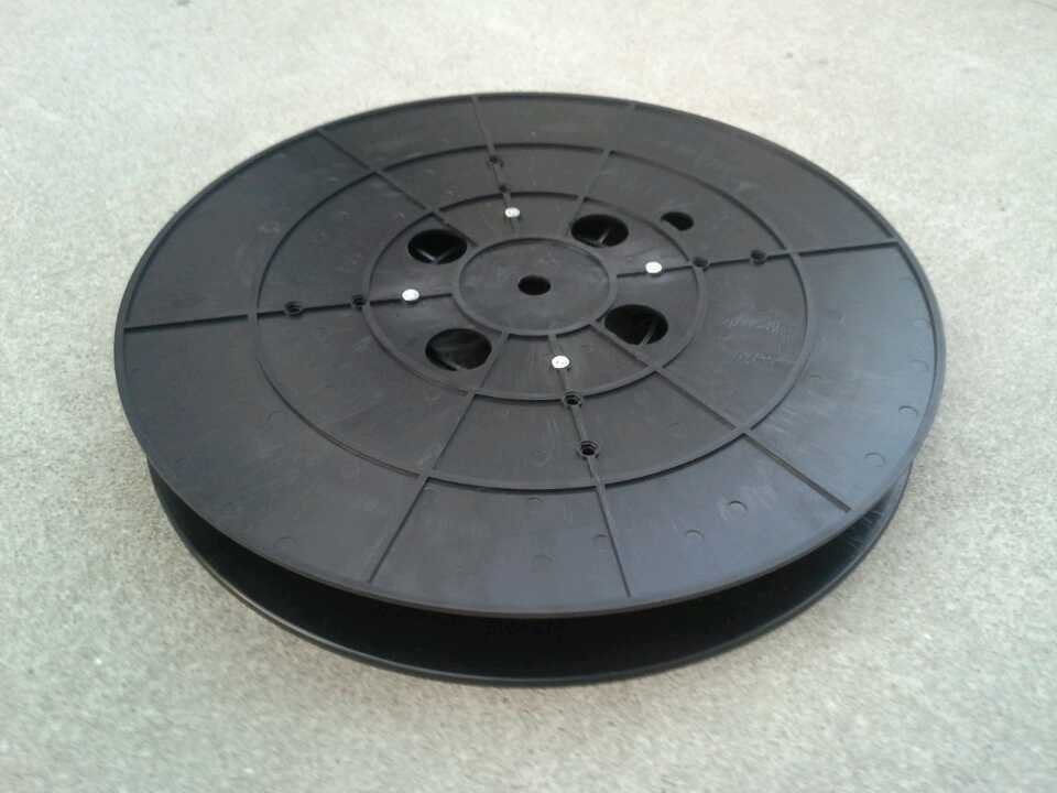 640型台湾专用塑胶冲压卷盘 重型不损坏冲压端子收料盘厂家定制