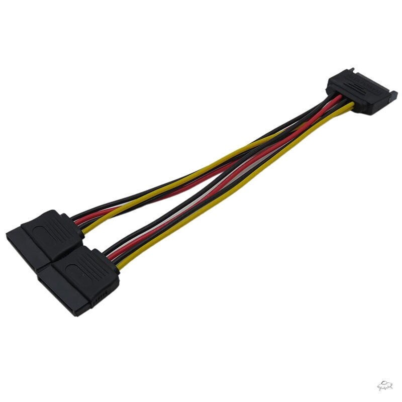 it-ceo sata硬盘电源线 y1sata-21 延长线一分二 硬盘供电线0.2米