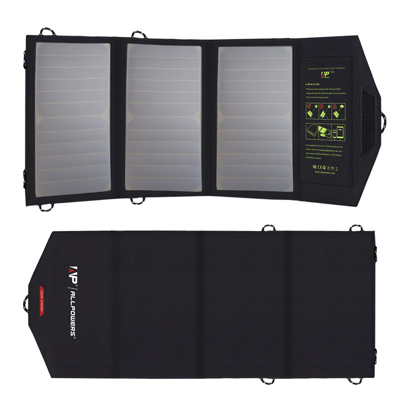 Waterproof Solar Charger Mobile Power 5v21w Solar Folding Bag Mobile Phone