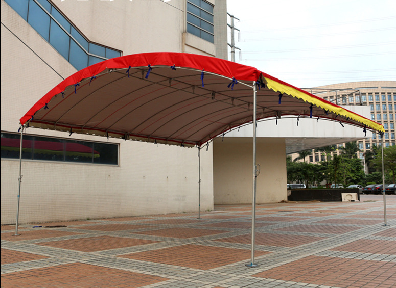 酒席帐篷婚庆红白喜事帐篷简易拆装移动酒棚遮阳挡雨遮阳蓬