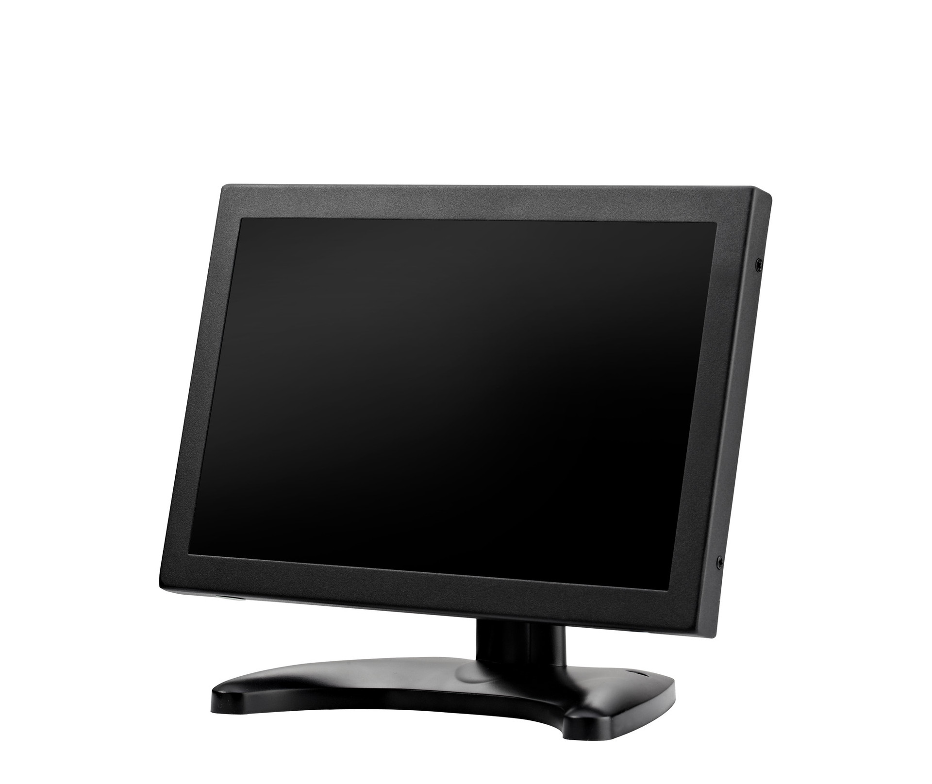 10.1寸高清显示器铁壳工业车载监控显示屏1080p多功能小显示器