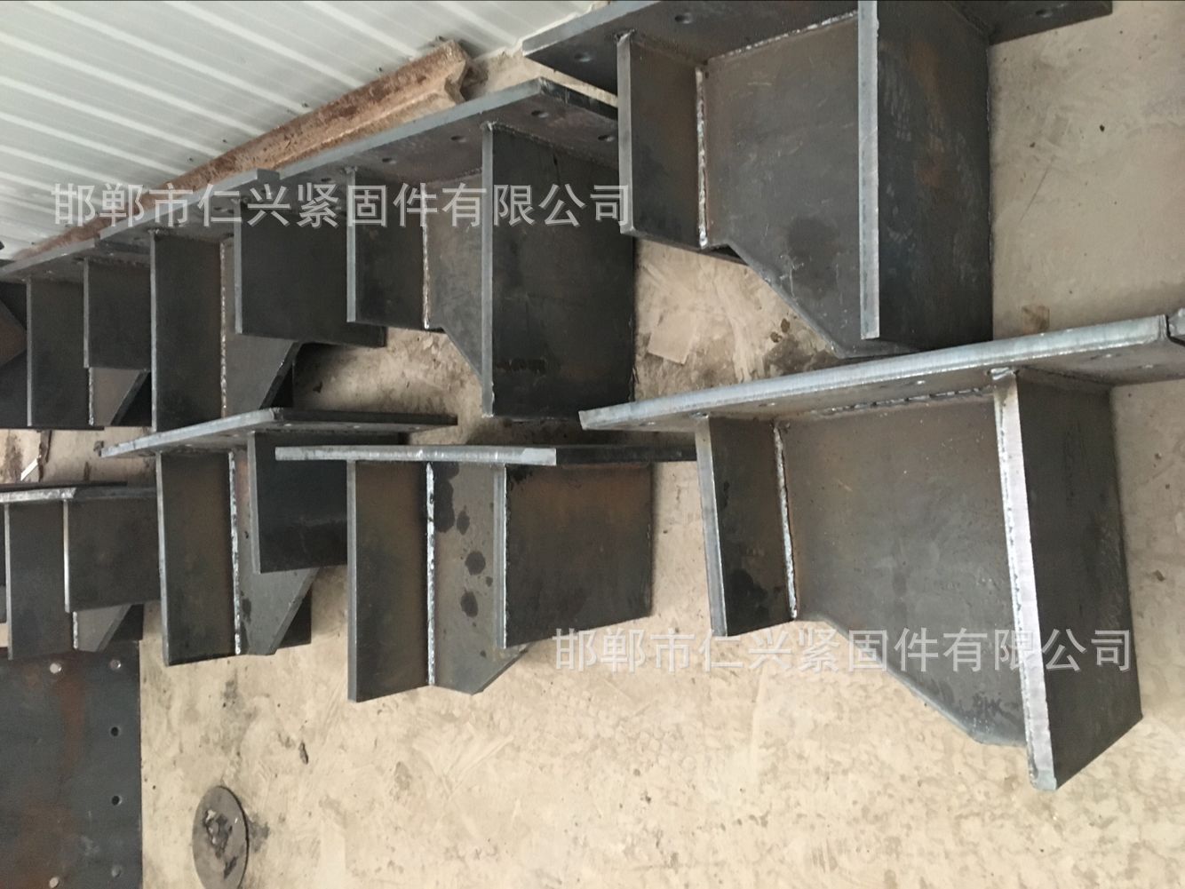 来图定做 焊接钢梁 承重横梁 槽钢横梁 工字钢横梁 桥梁基础预埋