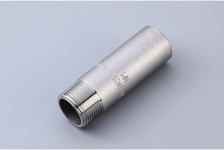 现货直销npt单丝 100长单头丝 dn8-dn100单丝头 不锈钢316单丝头