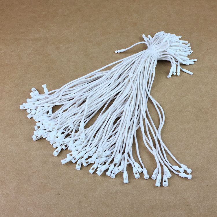 服装白色吊牌绳图片