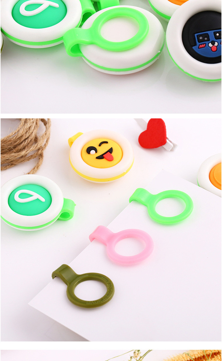 卡通固体户外驱蚊扣婴儿孕妇驱蚊扣儿童防蚊纽扣随身扣