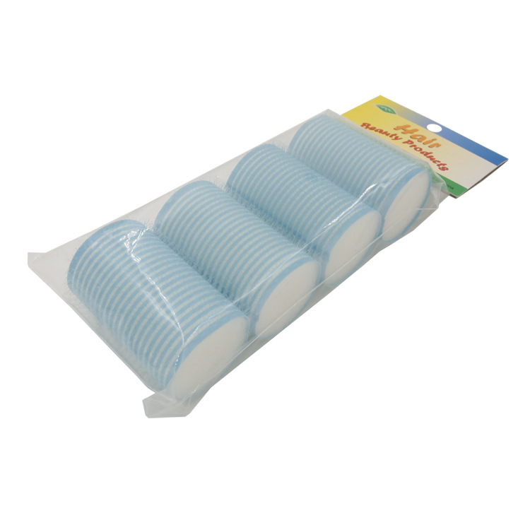 业升厂家直供18规格海绵自粘睡眠不伤发卷发筒发卷