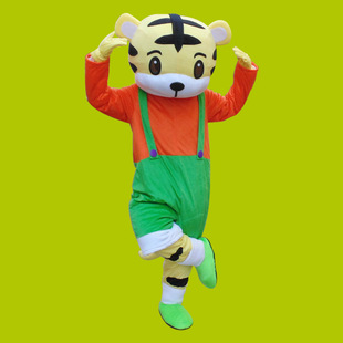 生肖虎卡通服装订做人偶行走服定制卡通服装定制行走人偶卡通巧虎