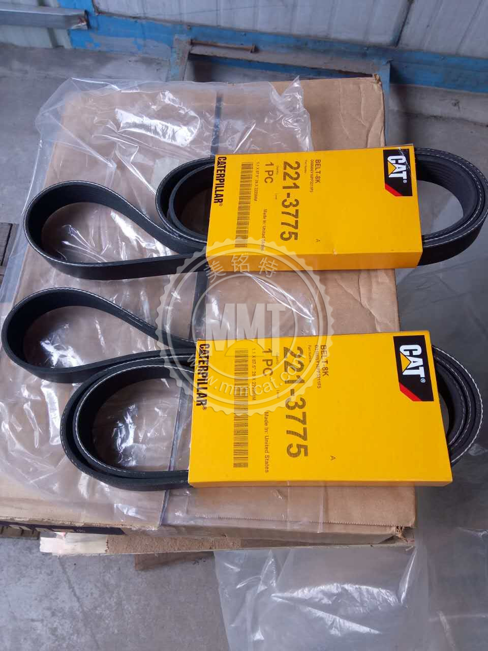 供应cat卡特配件c13 345 349发动机皮带221-3775 挖掘机旋挖钻机