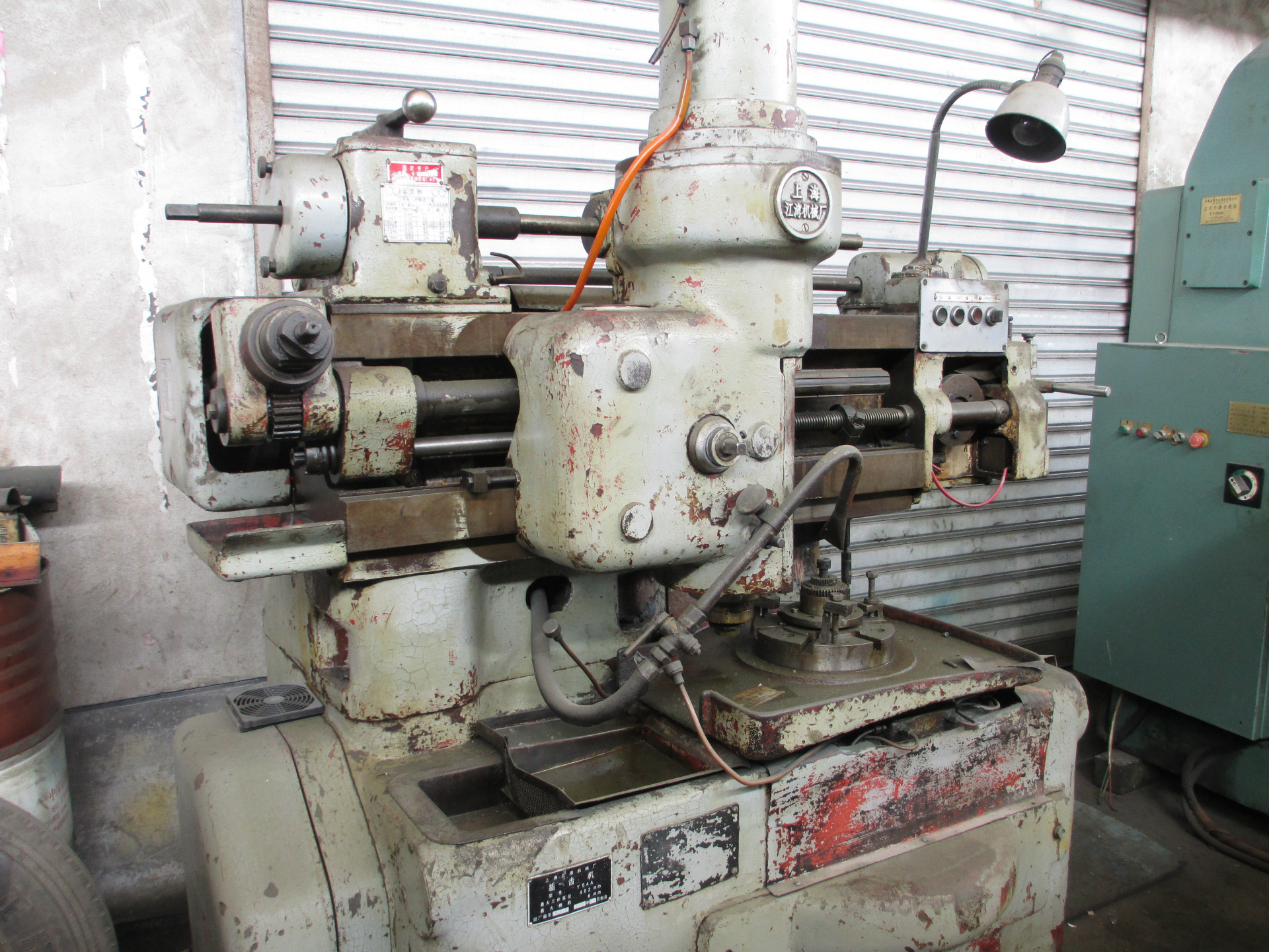 供应75新上海江湾出的二手y54a旧插齿机