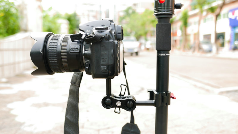 单反相机魔术手臂万向监视器支架7寸怪手热靴球头多变 小怪手