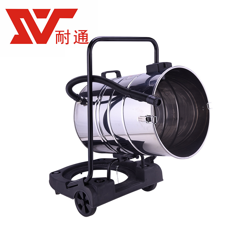 80L Three-Motor Vacuum Cleaner Industrial Vacuum Cleaner High-Power Factory Wet and Dry Vacuum for Hotel