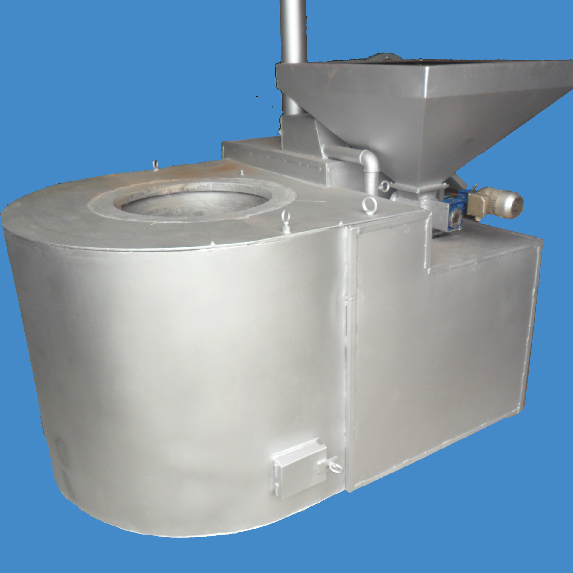 厂家长期供应节能环保熔铝炉采用特种高强度浇注料整体浇注