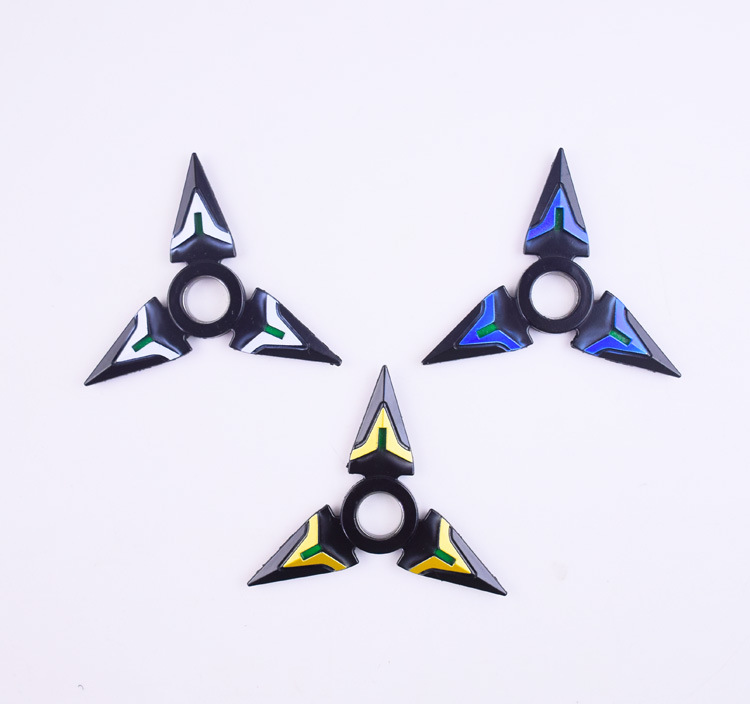 守望先锋源氏合金飞镖 指尖陀螺玩具 减压手指陀螺9cm超速现货