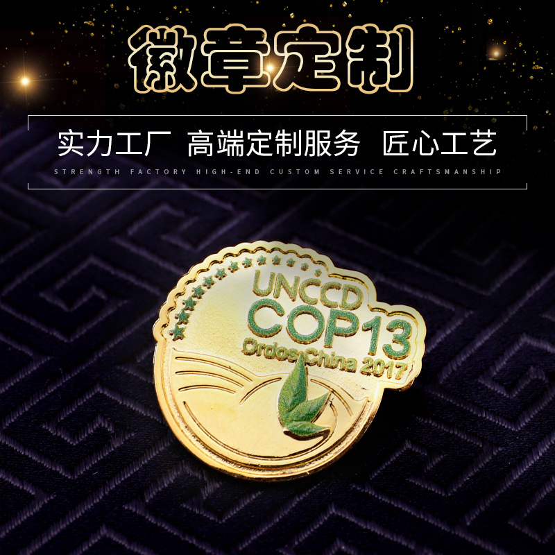 战队徽章定制 金属浮雕卡通徽章 创意烤漆校徽纪念胸章汽车徽章