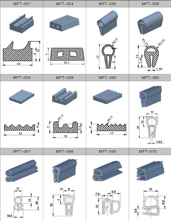 三元乙丙密实密封条
