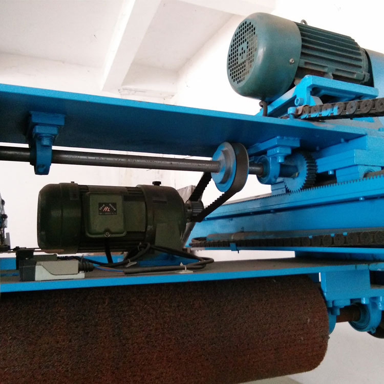 供应尼龙轮平面自动拉丝机 直纹平板抛光机 东莞厂家