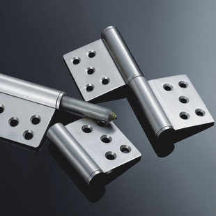 重型5寸加厚带珠旗型合页钢门防锈304不锈钢合页防火门用消防旗铰