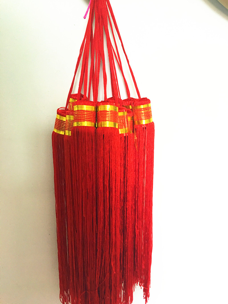 多规格红色灯笼须配件 灯笼穗流苏灯须吊须吊穗春节