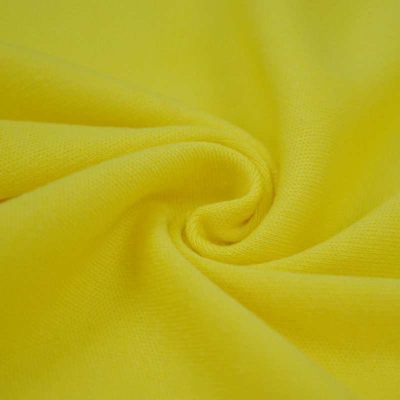 现货批发32支tc汗布现货 平纹针织棉毛布210g 纬编纯色涤棉双面布