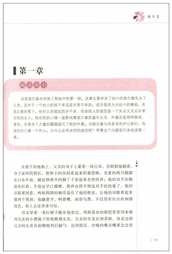 童年-新概念新课标新阅读 高尔基 著 中小学生阅读书籍q