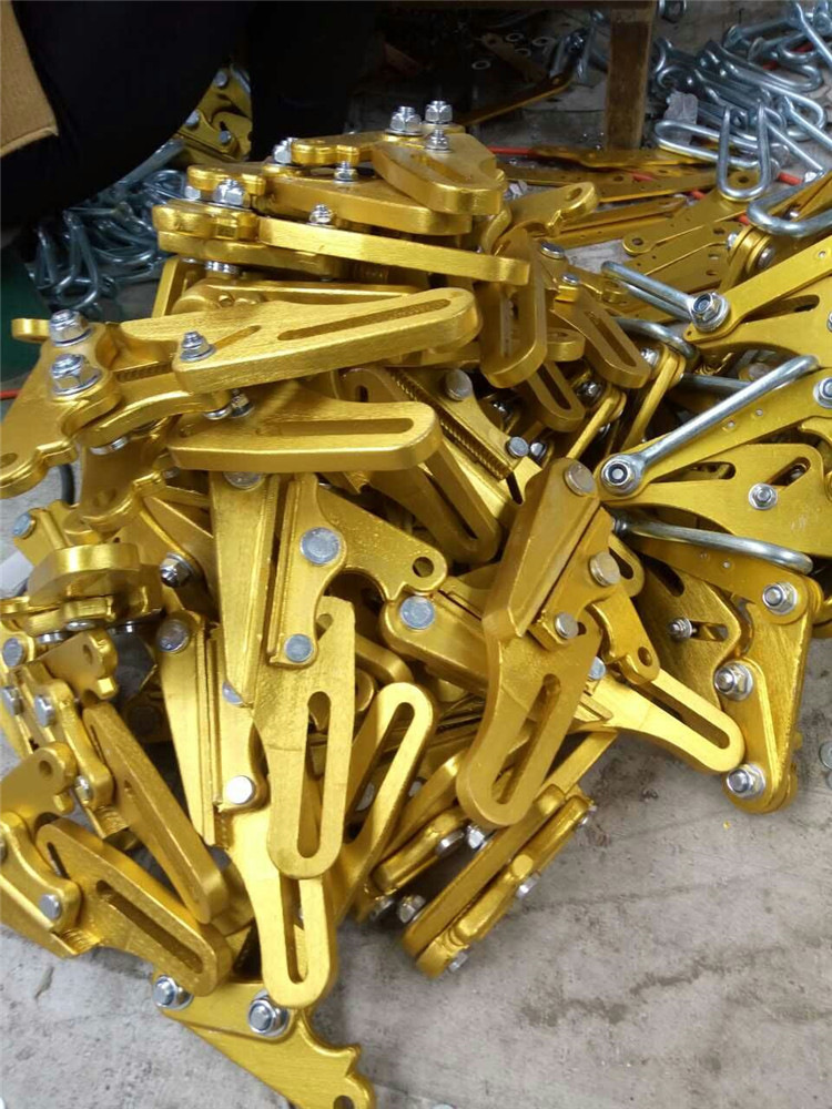 厂家直销铝镁合金导线卡线器绝缘电缆线卡头紧线器夹头拉线器