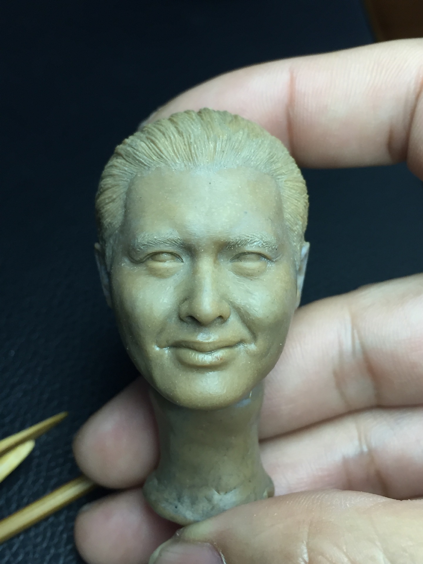 1/6兵人 周润发头雕 澳门风云 赌神高进 现货