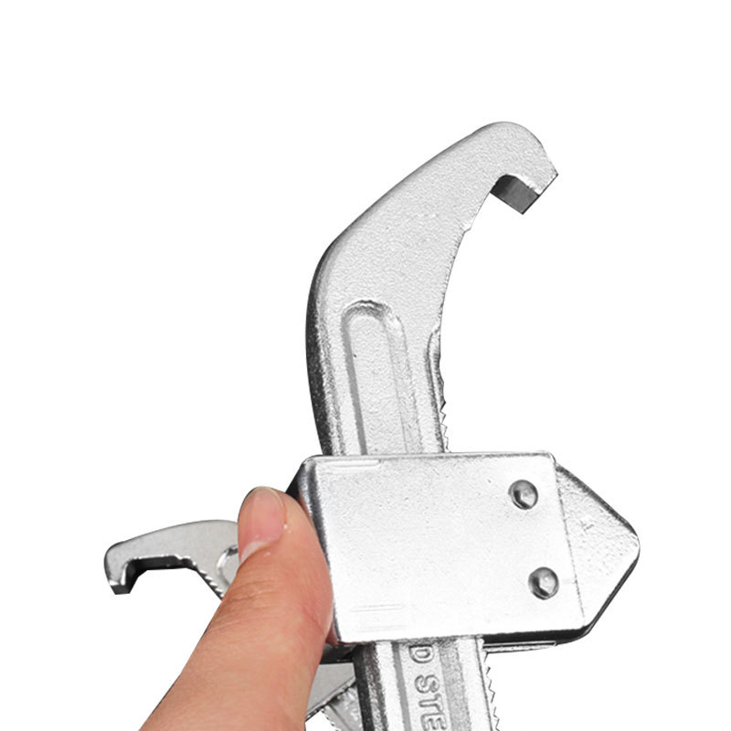 impa61120102可调挂钩月牙侧面孔水表专用勾型圆螺母扳手拆卸工具