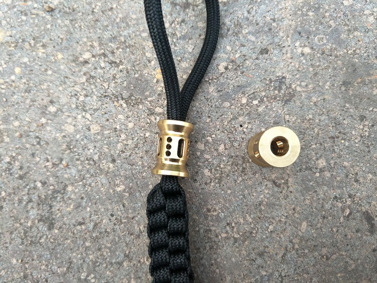 黄铜刀坠绳坠 灯型刀坠刀饰 吊坠 刀坠 黄铜刀坠饰品 edc黄铜刀坠