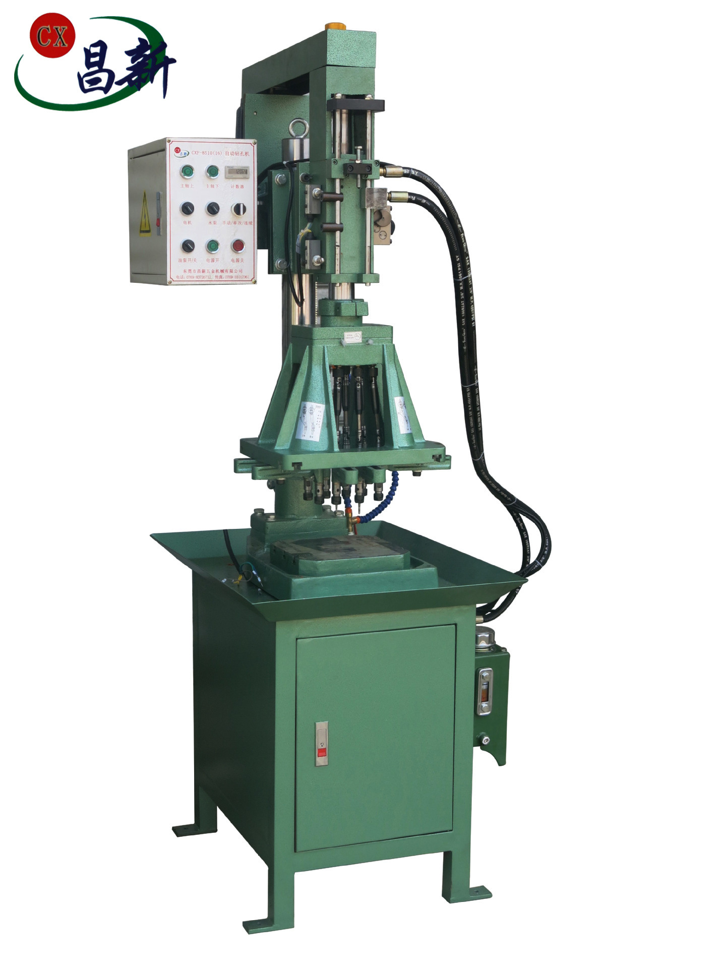 6516自动钻孔机小型台式多轴深孔钻床生产厂家价格优惠定做