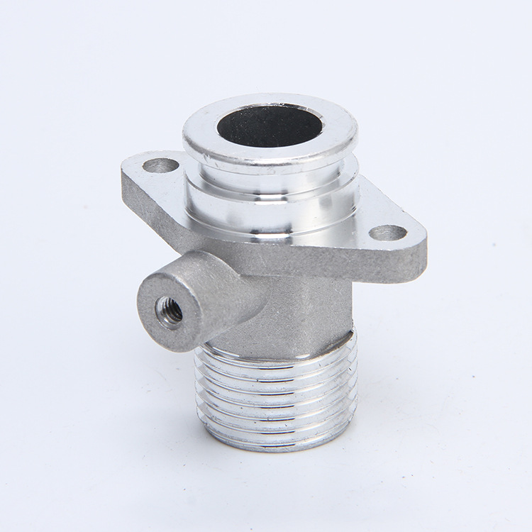 加工定制力科燃气热水器进气接头压铸件 中山厂家订做灶具配件