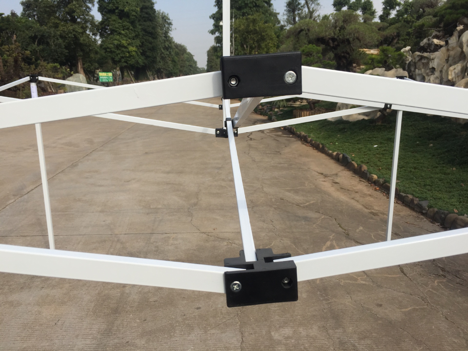 遮阳棚支架骨架30管3x6米铁架四角 广告帐篷批发方形伞 .