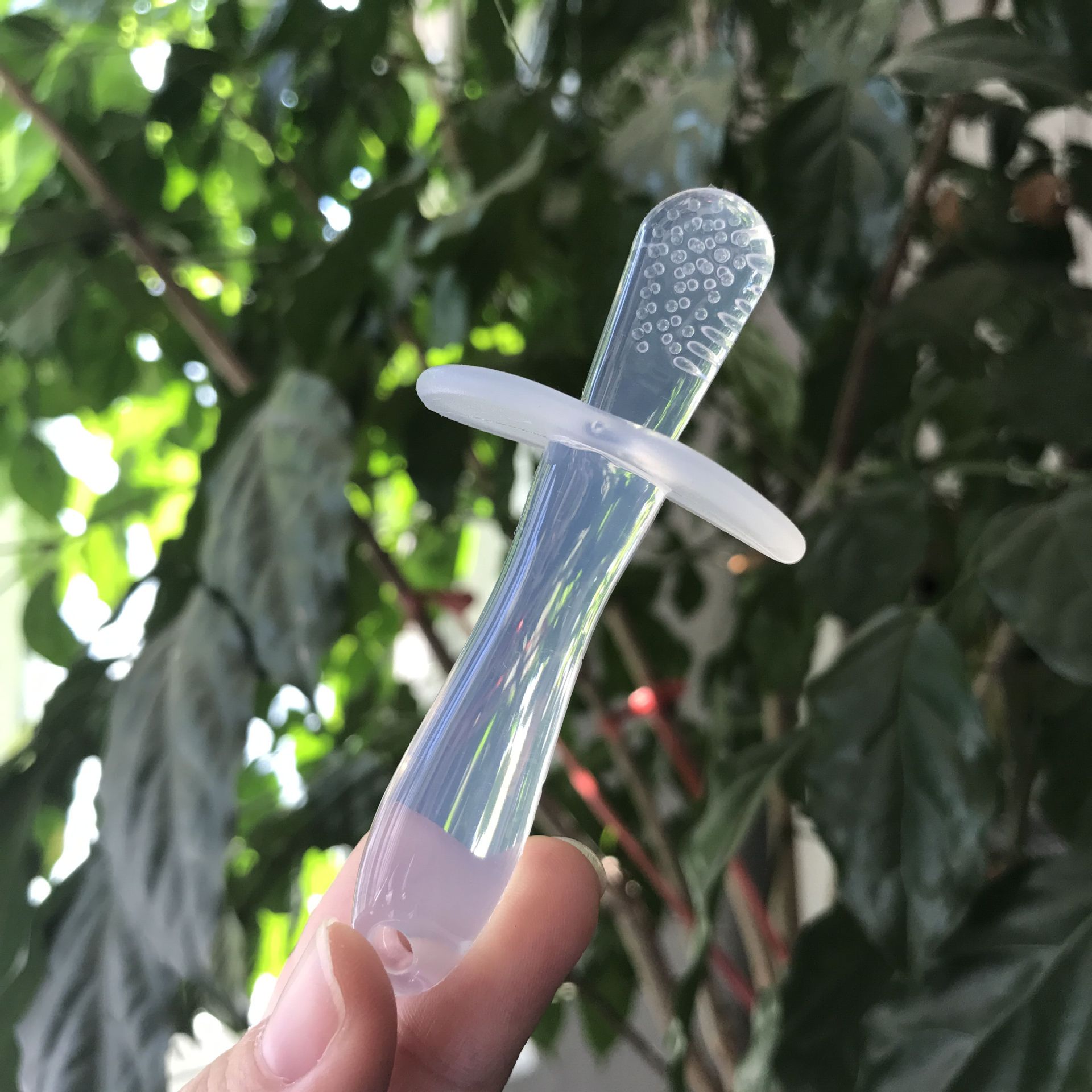 婴儿牙胶宝宝磨牙棒硅胶咬咬胶4个月以上玩具套装不含bpa