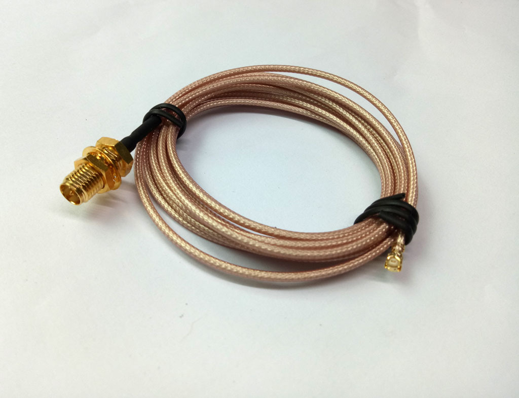 sma-k转接ipex同轴馈线wifi天线延长线2.4g广告机跳线
