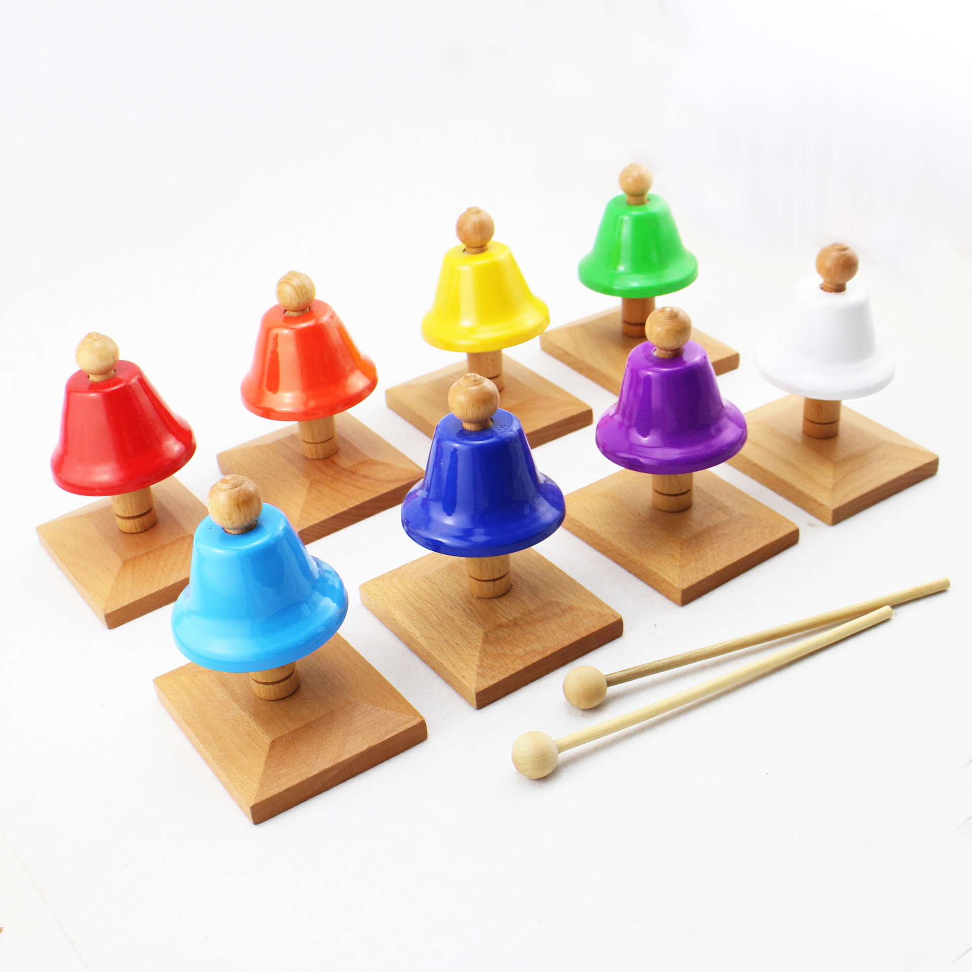 厂家直销 音感钟 蒙氏奥尔夫音乐教具婴幼儿童早教益智类玩教具