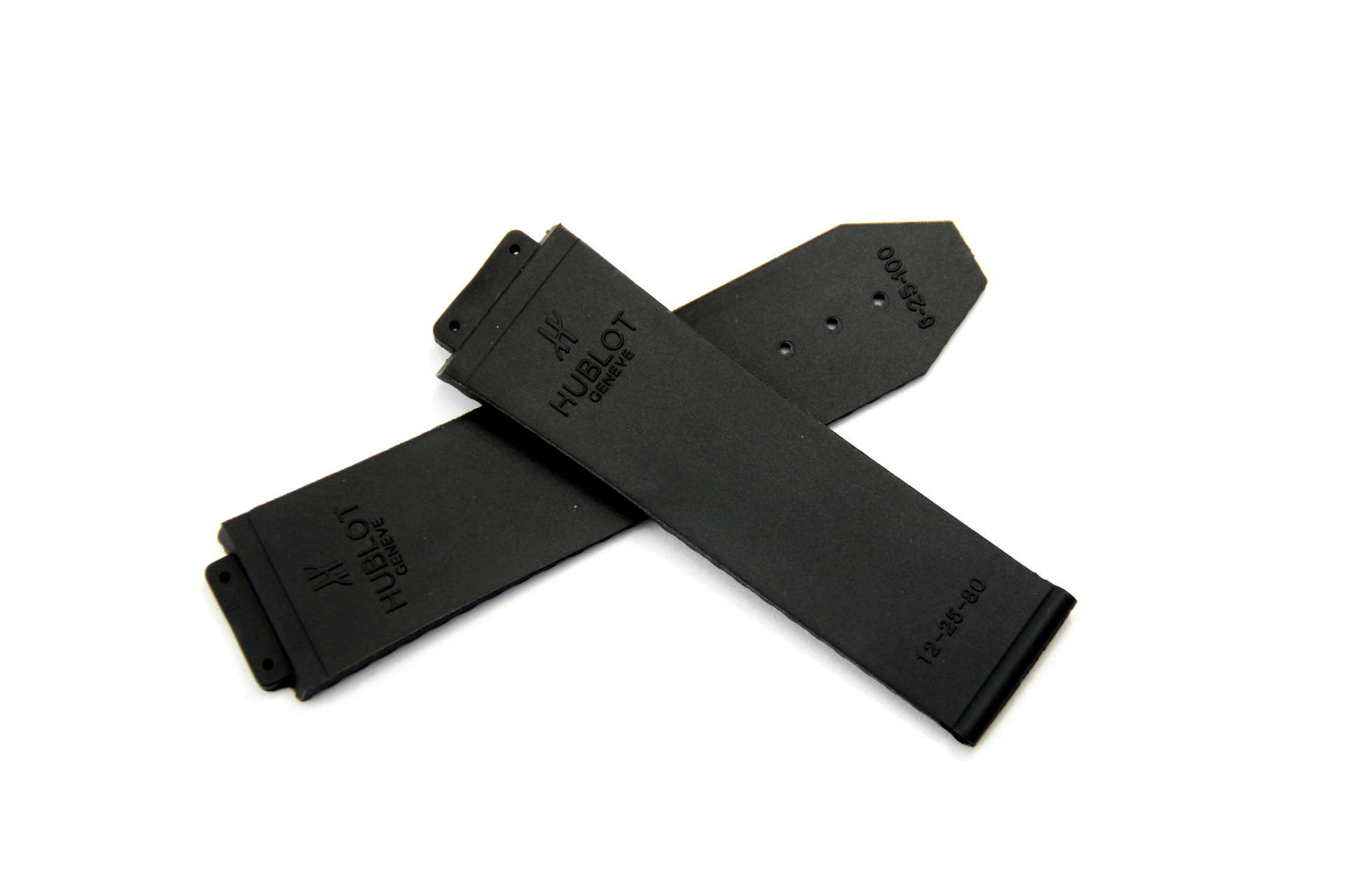 适用于恒宝宇舶手表带硅胶塑胶黑色纹路宇宙大爆炸王者系列表带