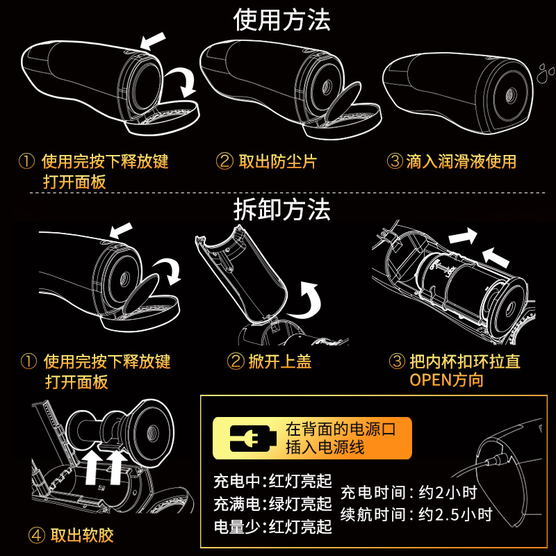 日本rends加热活塞飞机杯男用电动伸缩全自动自慰器成人情趣用品