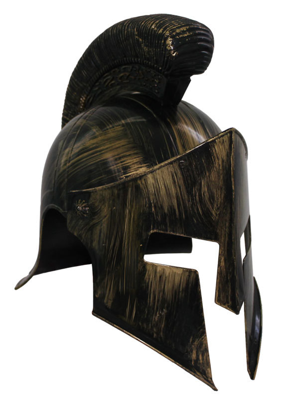 中世纪斯巴达战士罗马勇士头盔配刀冠 舞台派对cosplay道具