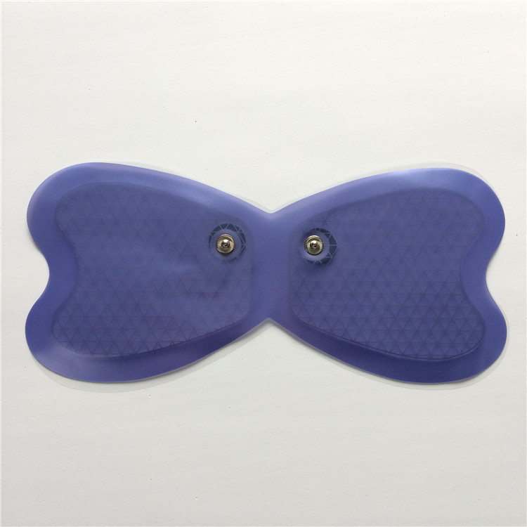 现货大甩卖甩脂瘦身贴片厂家直销pvc贴片大蝴蝶按摩电极片