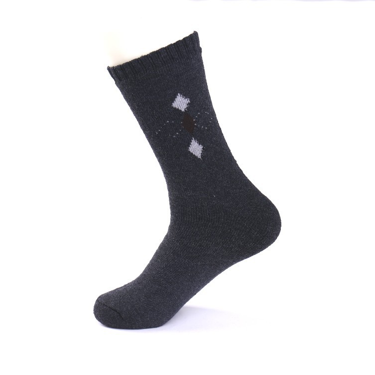 Extra Thick Socks Men's Winter Warm Men's Terry-Loop Hosiery Room Socks Men's Mid-Calf Cotton Socks Stall Supply Socks