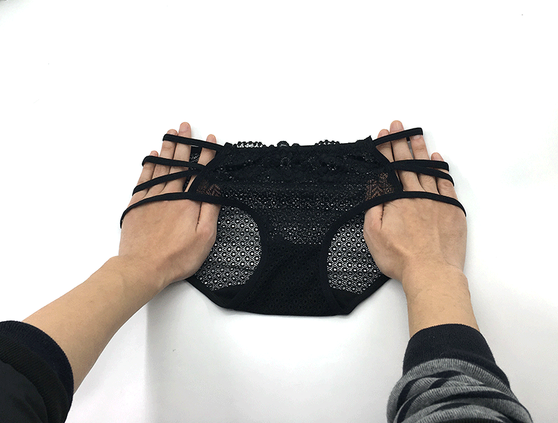 细带诱惑透明女式性感 女士t蕾丝玫瑰花内裤批发 1207