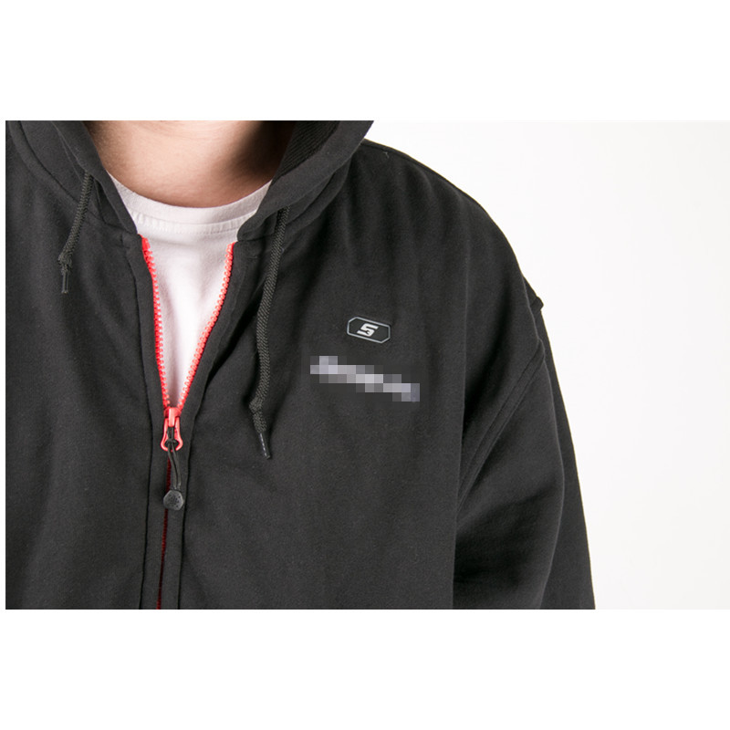 2019秋季冬季户外运动服碳纤维电加热保暖卫衣智能加热夹克批发