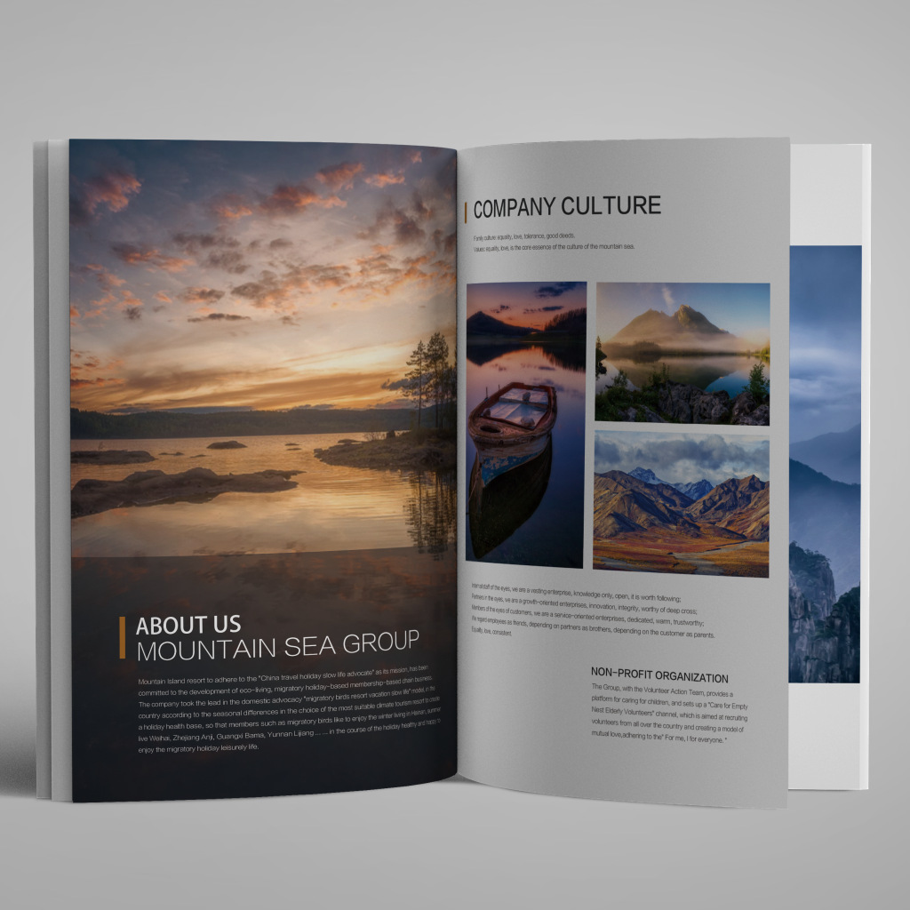 画册图册,企业cata样本设计排版印刷