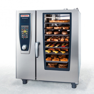 德国乐信商用10层scc101电脑版触摸屏台式进口rational万能蒸烤箱