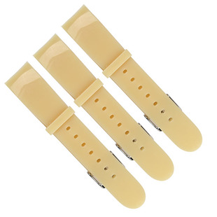 环保塑胶tpu手表带光面弯头手表带智能手表表带 通用款tpu手表带