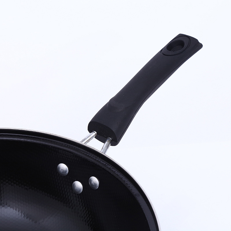 2018新款炒菜无油烟不粘锅巴马富硒锅会销礼品锅家庭厨具批发