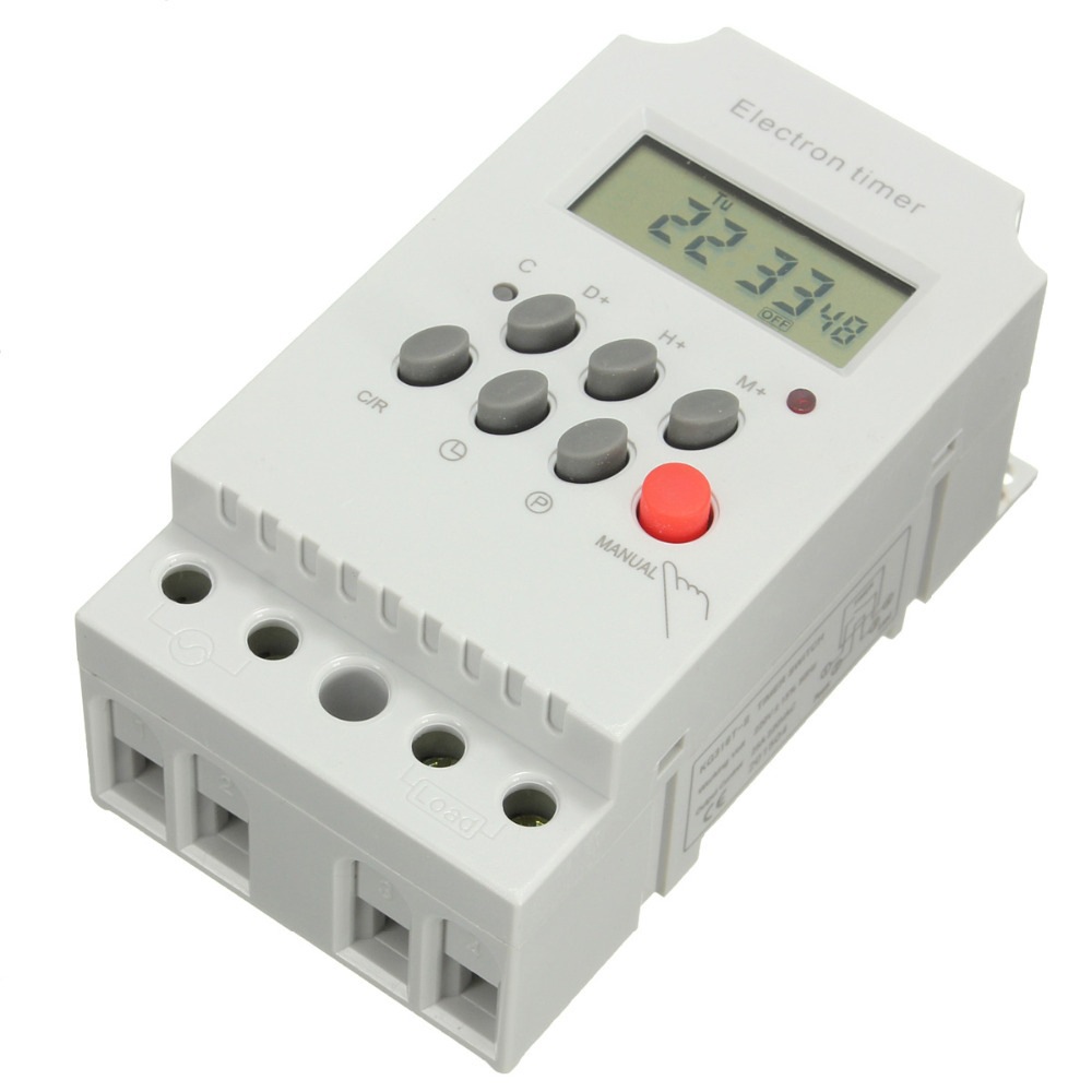 出口型kg316t-ii微电脑时控开关时间控制定时器25a digital timer