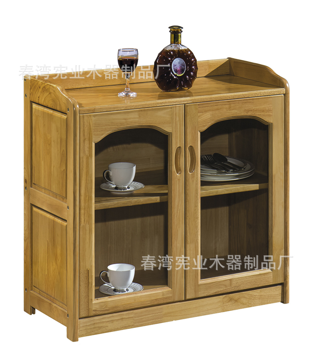 专业定制茶水柜 时尚餐厅酒店餐边柜板式置物 储物柜