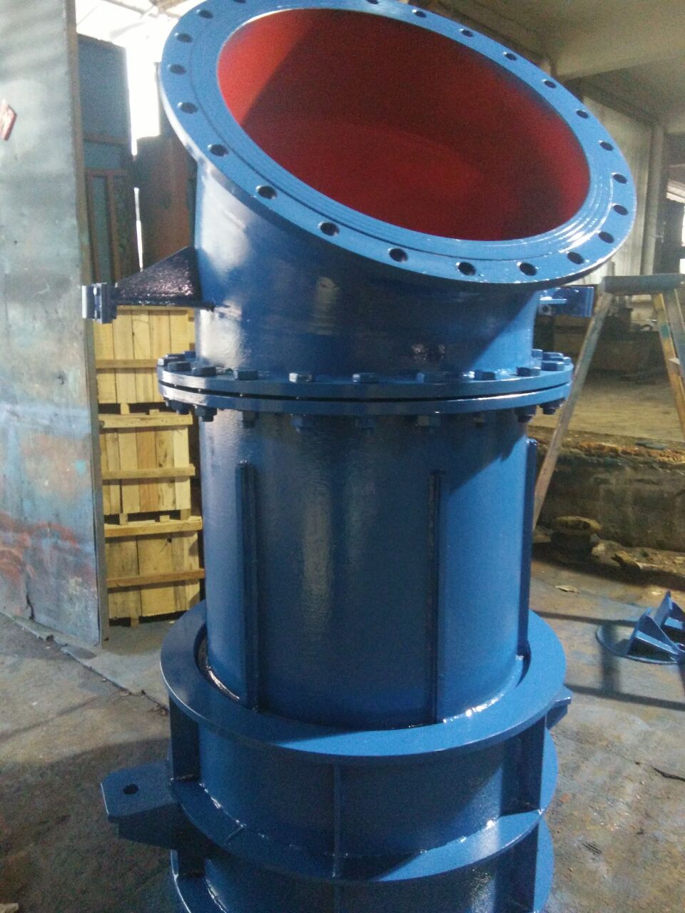 zfl型电动锥形阀手动固定锥形阀消能阀口径定制水库排水冶金阀门